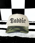 Baddie camo embroidered Hat